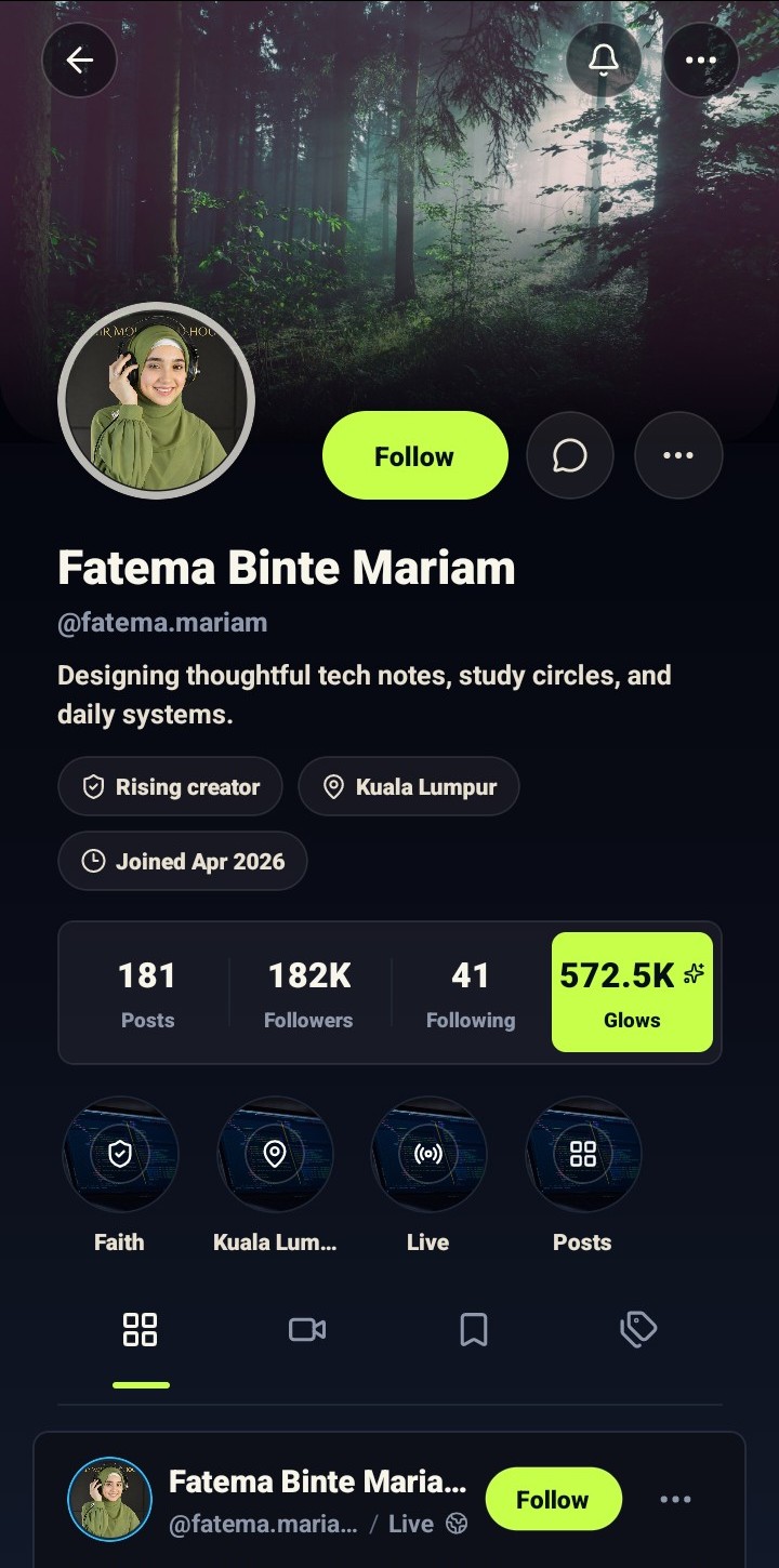 Rising creator